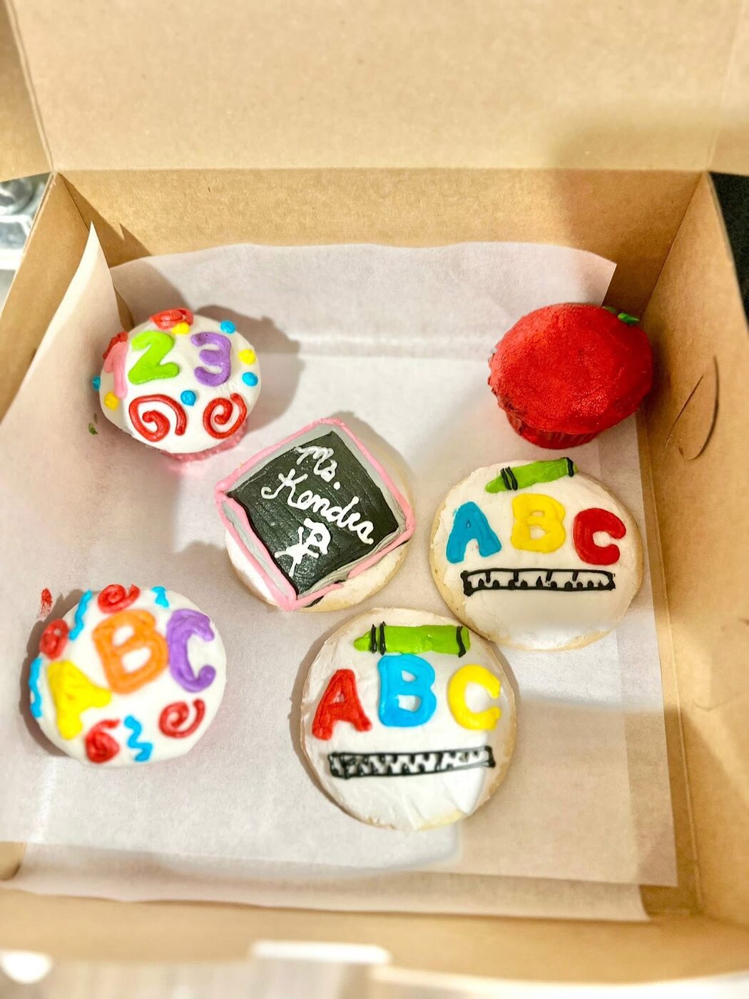 Cupcake assortment